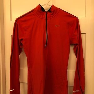 XS Nike Dri-fit Long-sleeved Running 1/4 Zip